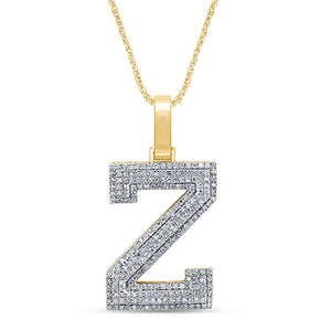 10KT 0.40- 0.44 CT D-MICROPAVE INITIAL "Z"