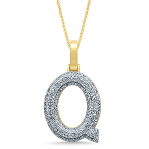 10K 0.38-0.43CT D-MICROPAVE INITIALL Q