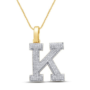 10KT 0.46-0.56 CT D-MICROPAVE INITIAL "K"