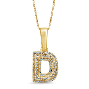 10K 0.13-0.15CT D-MICROPAVE INITIAL "D"