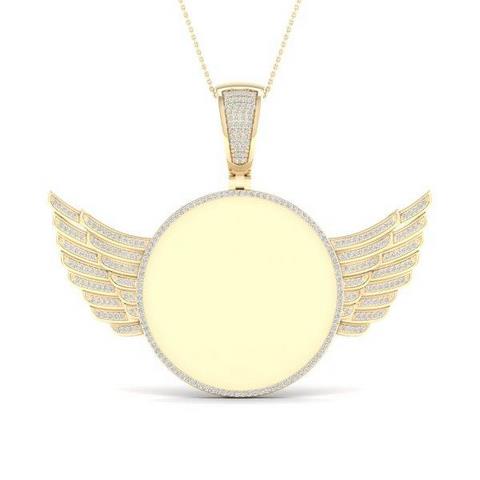 10K 0.75CT D-MEMORY PENDANT