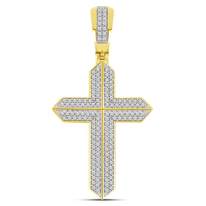 10K 0.50CT D-CROSS