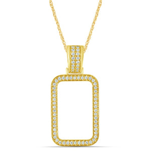 10K 0.90-1.00CT D-MEMORY PENDANTS