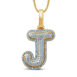 10K 0.27-0.32CT D-BUBBLE LETTER 