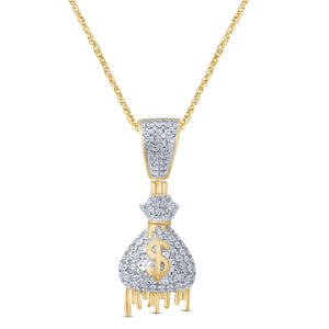 10K 0.19-0.22CT D-MONEY BAG