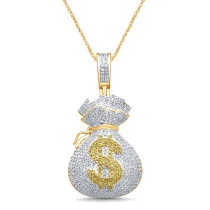 10K 1.13-1.16CT D-MONEY BAGS