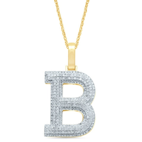 10KT 0.38-0.42 CT D-MICROPAVE INITIAL" B"