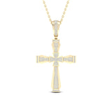 10K 0.50CT D-CHARMS *CROSS*