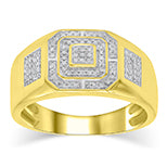 10K 0.27-0.29CT D-MICROPAVE RINGS