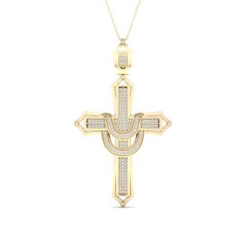 10K 0.33-0.38CT D-CROSS