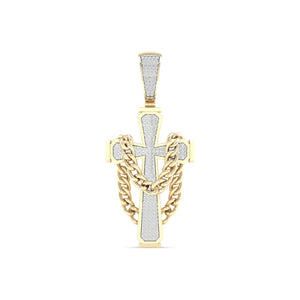 10K 0.43CT D-CROSS