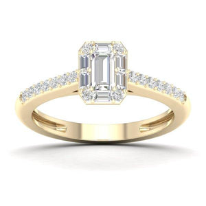 14K 0.50CT D-LADIES RINGS