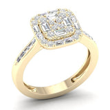 14K 0.50CT D-LADIES RINGS