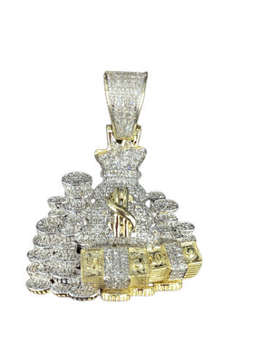 10K 0.63-0.65CT MONEY BAGS