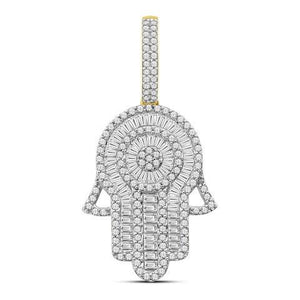 10K 1.00CT D-HAMSA HAND