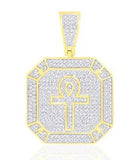 10KT 0.97CT D-ANKH CHARM