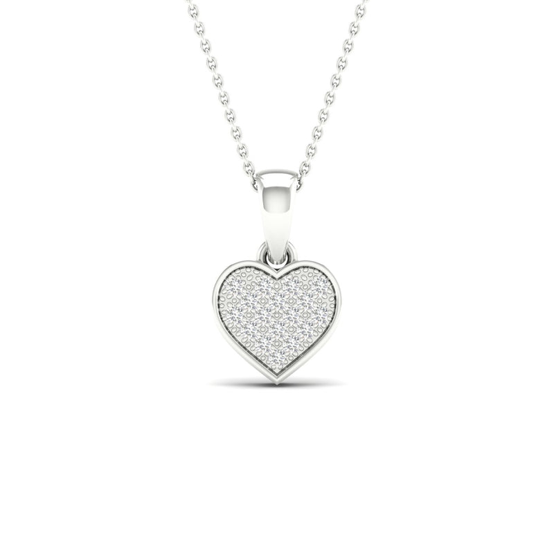 10K 0.05CT Diamond Pendant