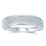 10KT 0.16-0.22CT D-MENS BANDS