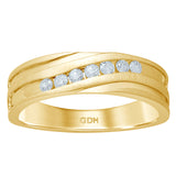 14K 0.23-0.27CT D-MENS BANDS