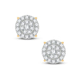 10K 0.50ct Diamond Earring