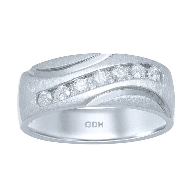 14KT 0.49-0.52 CT D-MENS BANDS