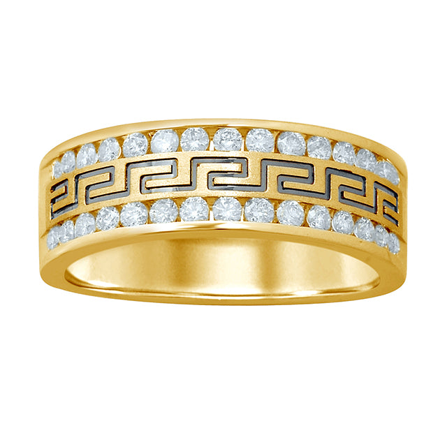 14K 0.72-0.76CT D-MENS BAND