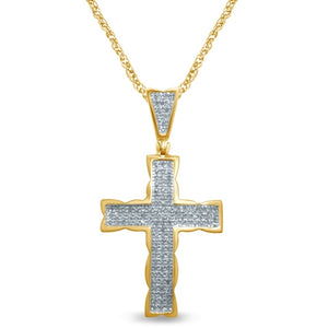 10K 0.24-0.27CT D-CROSS