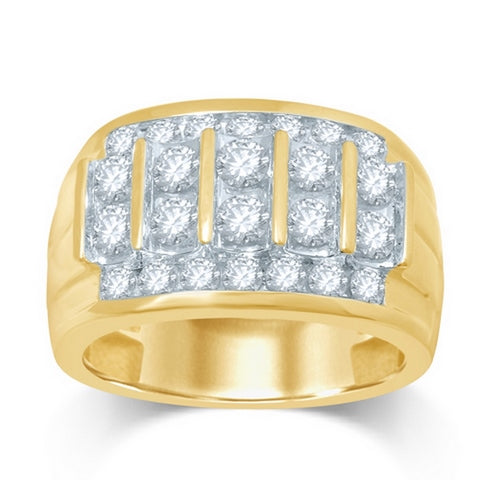 10K 1.97-2.09CT D-MENS BANDS