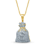 10K 0.75-0.82CT D-MONEY BAGS