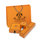 10K-14K Solid Yellow Gold Hollow Diamond Cut Rope Chain